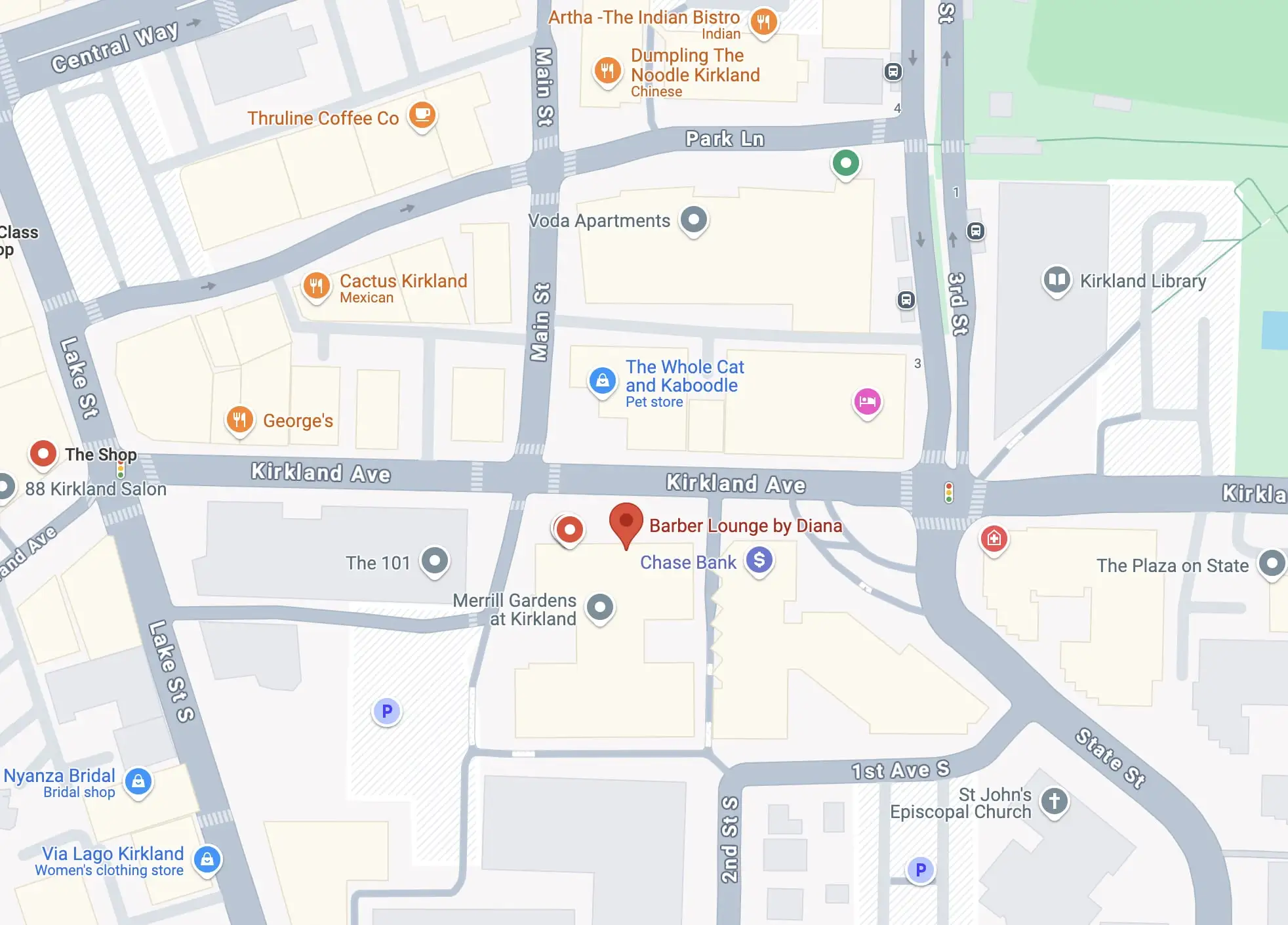 Barber Lounge Location